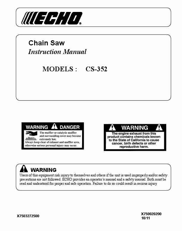 Echo Chainsaw Cs 352 Manual-page_pdf